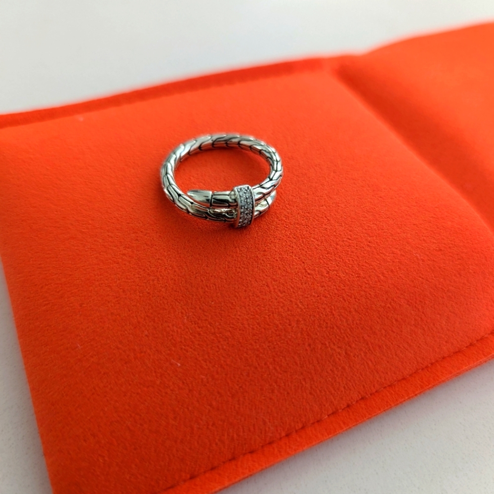 John Hardy Spear Ring Size 7